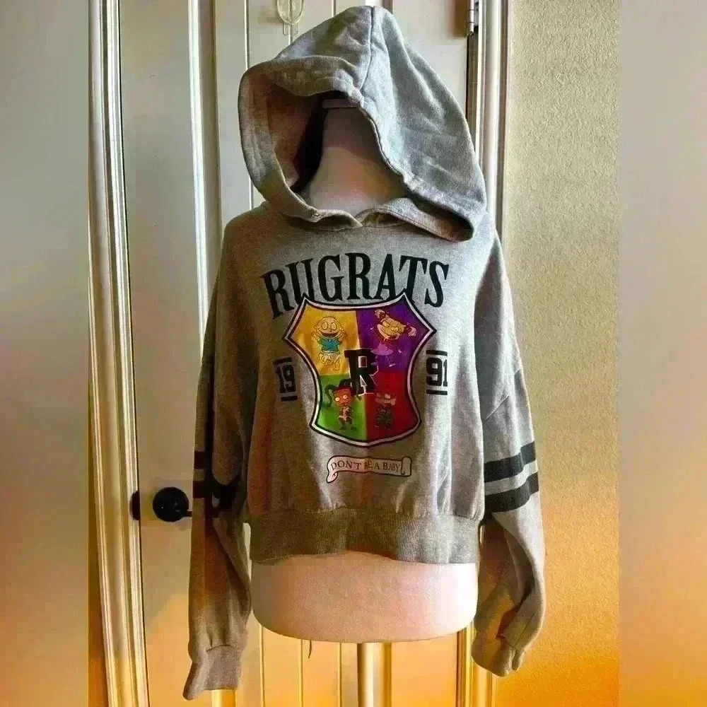 Rugrats cropped hoodie